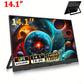 14" Portable dual monitor, FHD IPS screen USB-C/HDMI laptop extender for trading/programming/gaming Second display