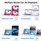 14‘’ Dual Portable Monitor Stacked Displays For Laptop Desktop PC MAC Phone Extended Screen 2240x1400 100%sRGB