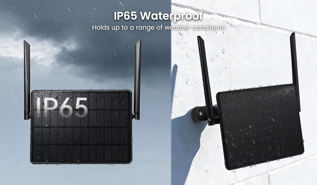 IP65 waterproof protection