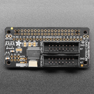 Adafruit GPIO Expander Bonnet - 16 Additional I/O over I2C