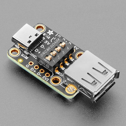 Adafruit Switchable USB Type A to C Breakout Board