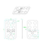 Aluminum Servo Mount Feetech FK-FP-001