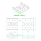 Aluminum Servo-side Bracket (FK-SB-001)