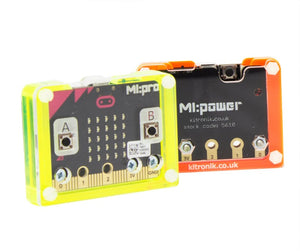 Kitronik MI:power Case for the BBC micro:bit Green