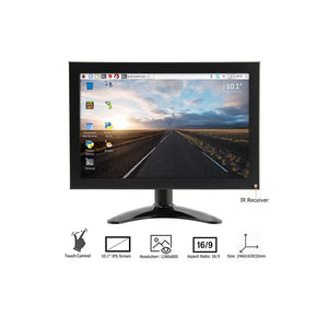 10.1 Inch Portable Monitor, IPS Screen with Touch Function for Raspberry Pi
