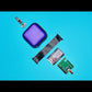 Square Maker-Friendly Zipper Case - Purple