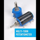Panel Mount 10K Linear Potentiometer (Breadboard Friendly)