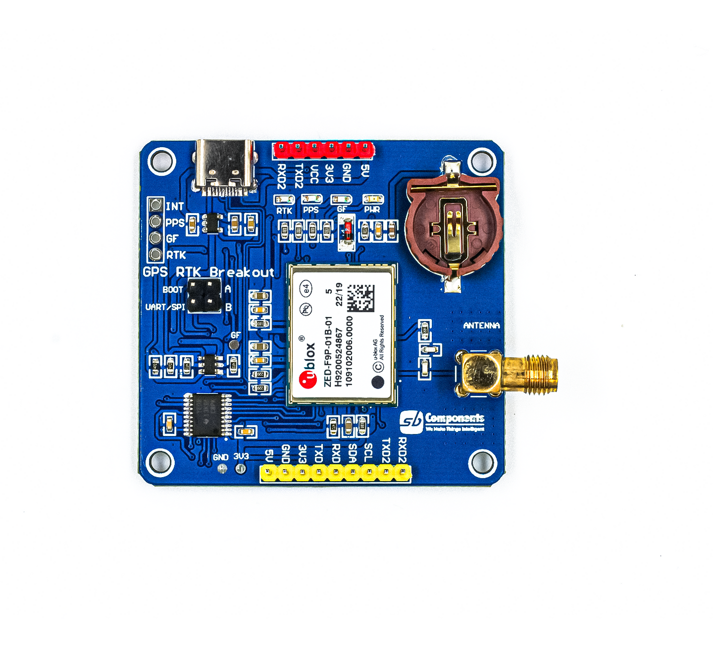 UBlox GPS-RTK Breakout