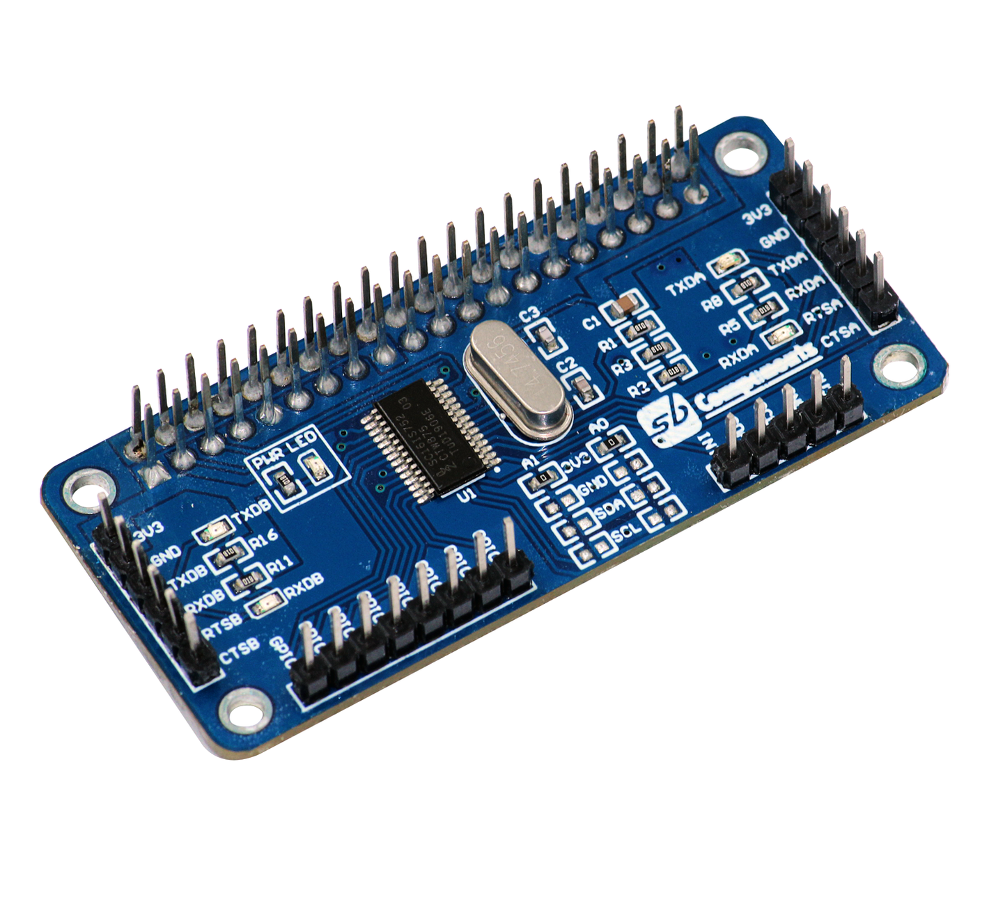 Serial Expansion HAT for Raspberry Pi