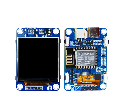 Squary - Compact 1.54" LCD Board based on RP2040/ESP-12E