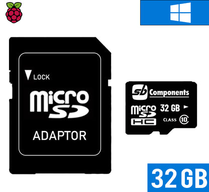 Windows 10 IoT preloaded  MicroSD Card