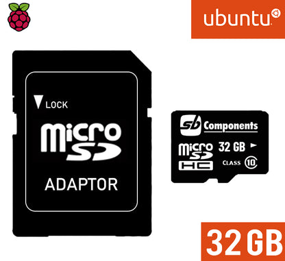 Ubuntu pre-loaded MicroSD Card