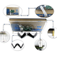 10.1" HDMI LCD (1024x600), IPS, Capacitive Touch Screen LCD with Case