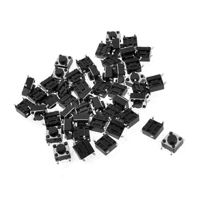 6mm x 6mm x 4 Pin Tactile Switch