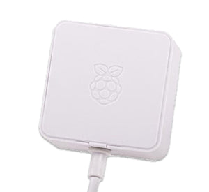 Official Raspberry Pi 4 Type-C Power Supply - UK Plug (White)