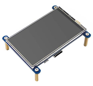 4" HDMI LCD (800×480), IPS, Resistive Touch Screen LCD