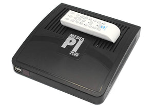 Media Pi Plus Case for Raspberry Pi 3B+, 3 & 2 with Remote EU compatible plugs