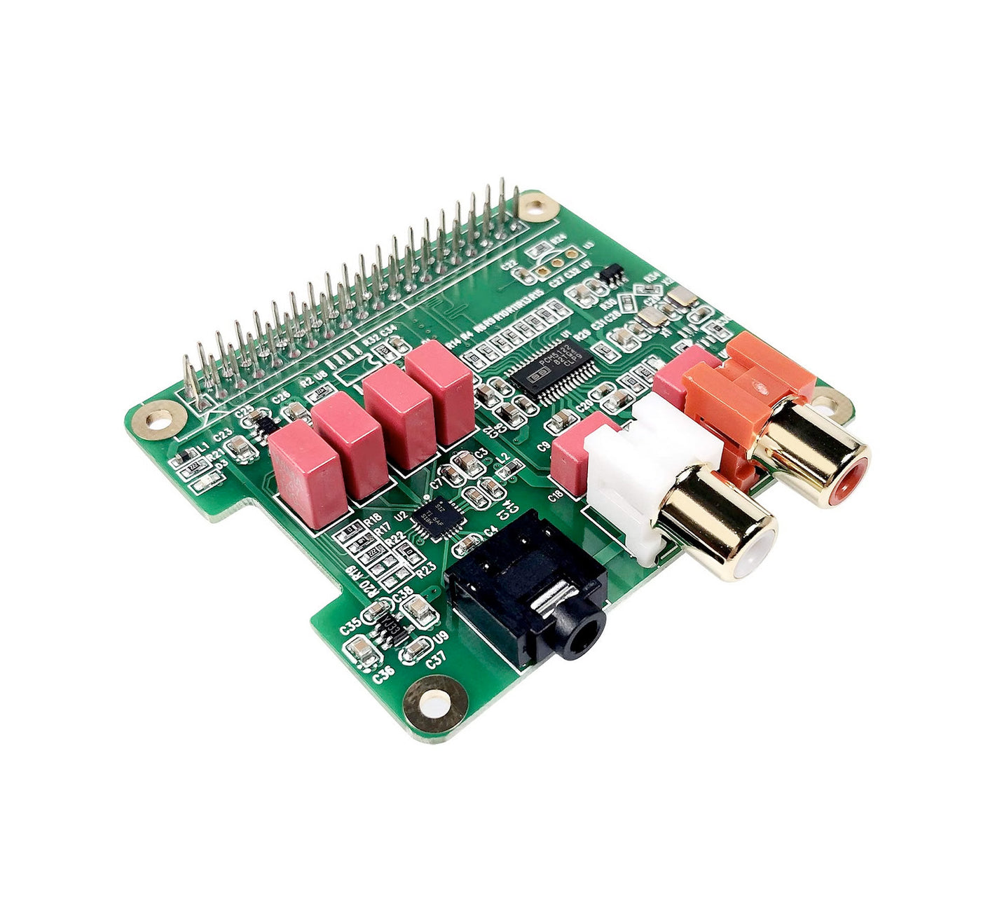 HiFi DAC HAT PCM5122 HiFi DAC for Raspberry Pi 4 3 B+ Pi Zero