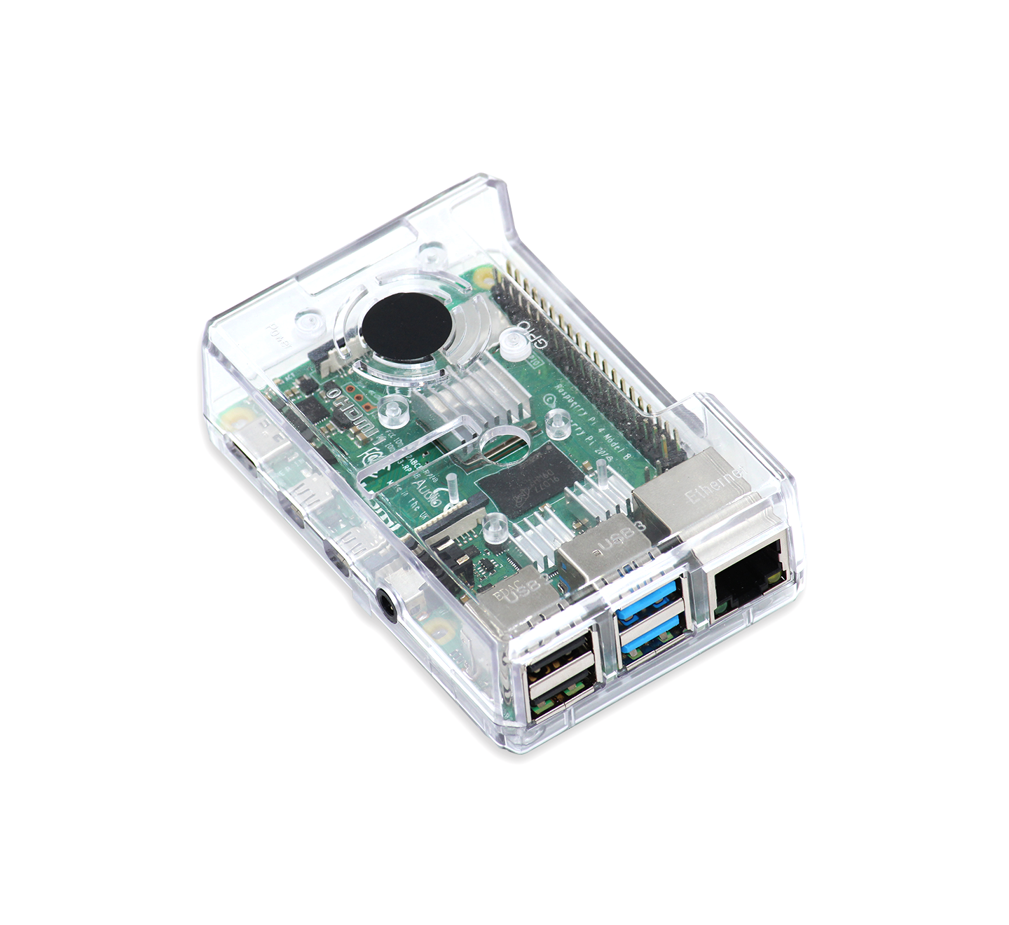 Raspberry Pi Clear case with Fan