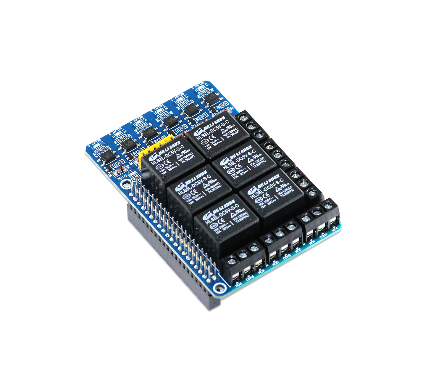 PiRelay 6 Smart Relay Board for Pi