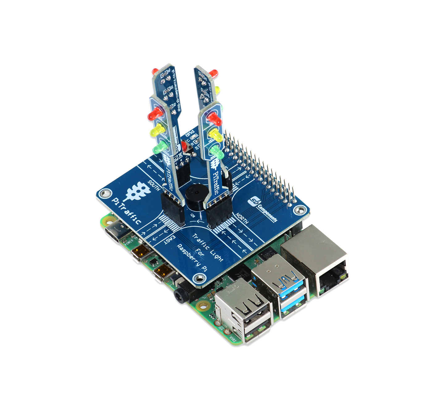 PiTraffic HAT for Raspberry Pi