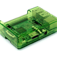 Raspberry Pi 2, 3, 3B+ Open Case, Green