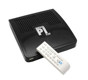 Media Pi Plus Case for Raspberry Pi 3B+, 3 & 2 with Remote EU compatible plugs