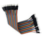 Jumper Wires - 40 x 6" (150mm) Male-Male (pack of 40)