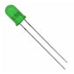 Green LED 3mm round DIP