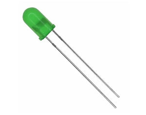 Green LED 3mm round DIP