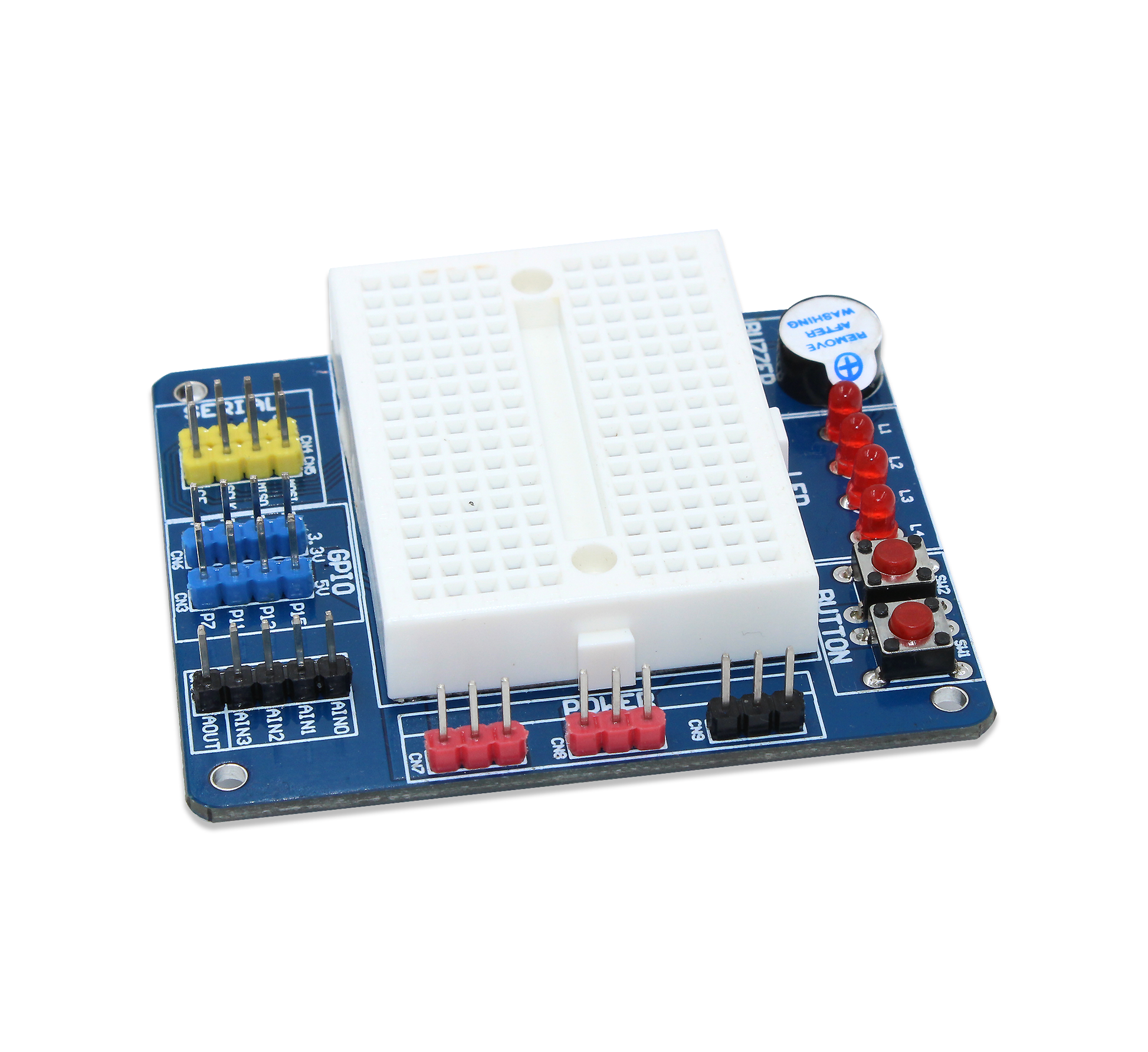 Multipurpose BreadBoard HAT for Raspberry Pi