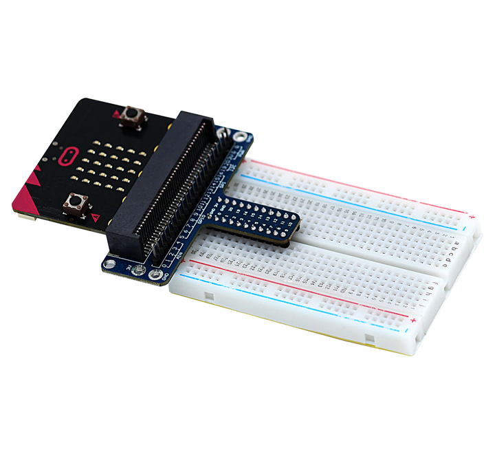 Breadboard adapter for microbit