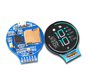 Roundy - Round LCD Board based on RP2040/ESP-12E