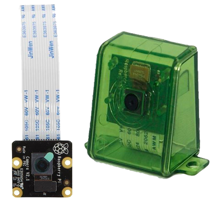 Official 8 MP Raspberry Pi NOIR Camera with Green Case
